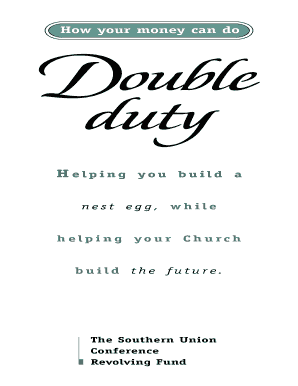 Southern Union Conference Revolving Fund Information Request Form