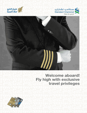 Standard Chartered Falconflyer Credit Card Application Form