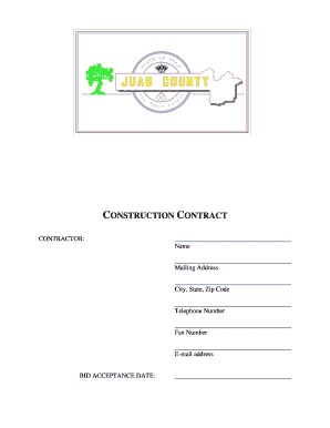 Construction Contract