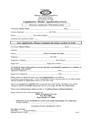 Fillable Online Printable PDF form - House of Representatives Fax Email ...