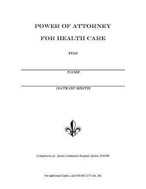 Illinois Medical Power of Attorney
