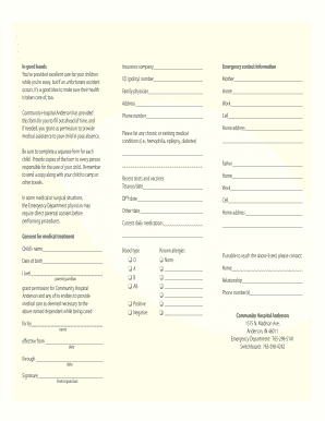Parental Consent Form