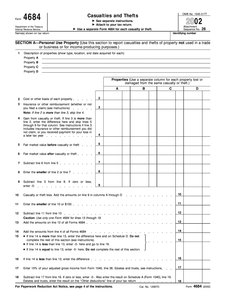 Fillable Online Identifying number Name(s) shown on tax return 26 SECTION A Fax Email Print