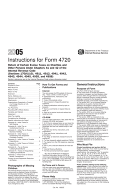 Instructions for Form 4720