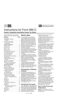 Instructions for Form 990-C