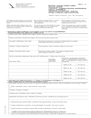 Finland Residence Permit Application