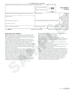 IRS Form 1099-C