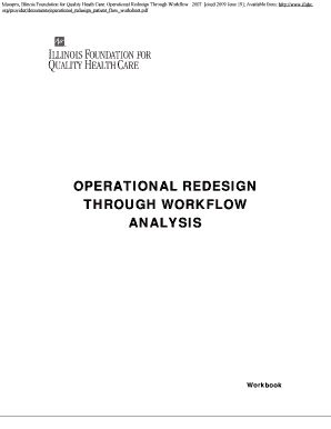 Patient Flow Analysis Workbook