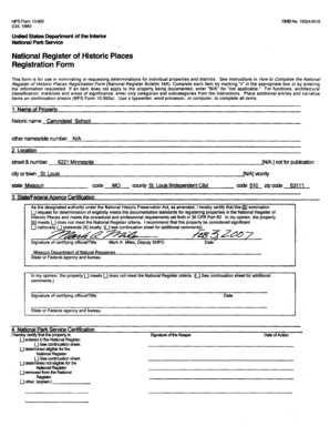National Register of Historic Places Registration Form