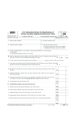 Form 8891