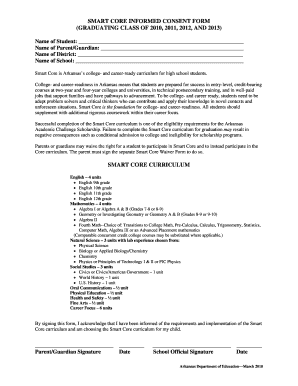 Smart Core Informed Consent Form