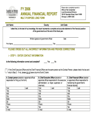 FY 2006 Annual Financial Report