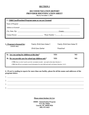 fillable online dhhs ne 2003 immunization report dhhs ne fax email aes forbearance form