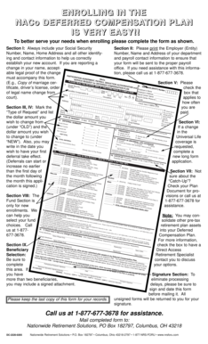 NACo Deferred Compensation Plan Enrollment Form