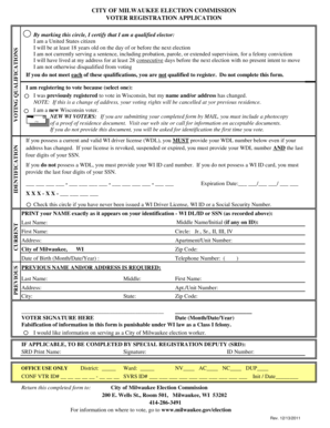 Voter Registration Application