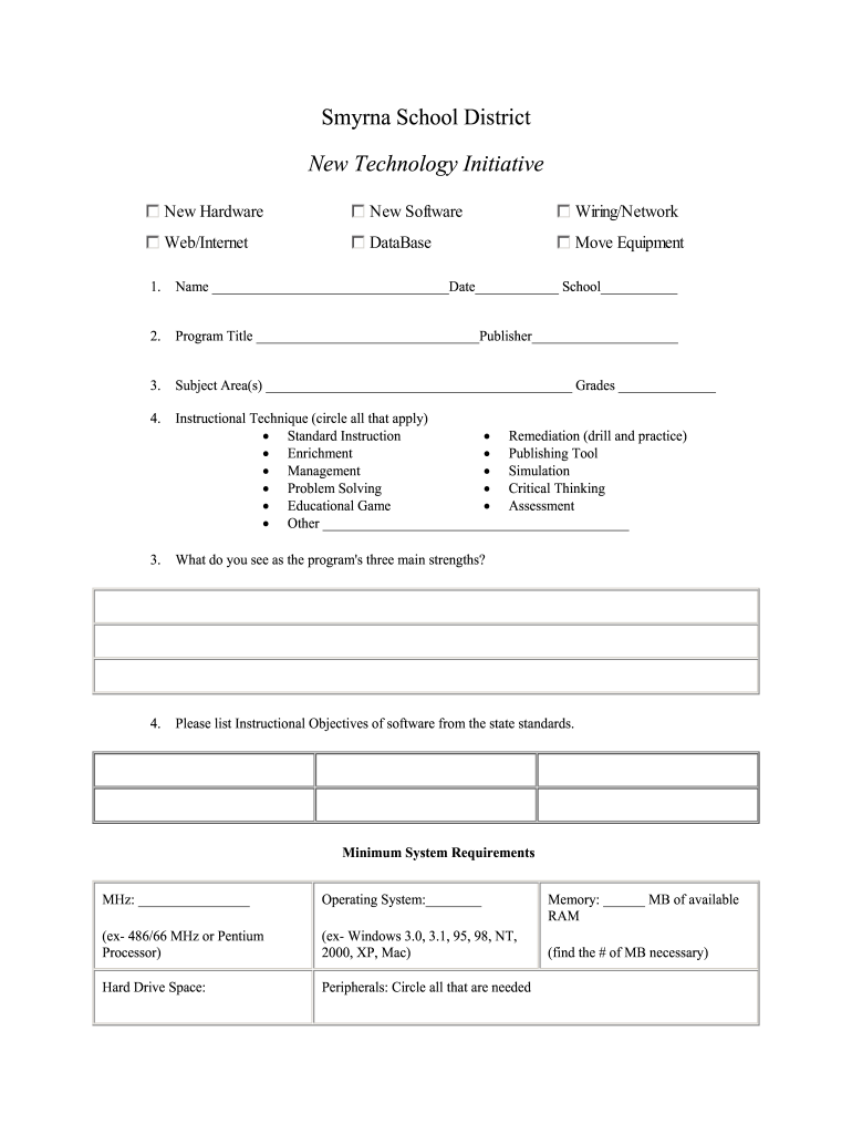 smyrna district software Preview on Page 1