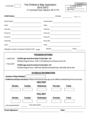 Form preview
