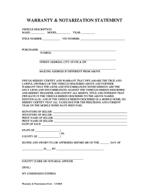 Notarized Certification And Warranty Fill Online Printable Fillable Notarized Certification And Warranty Fill Online Printable Fillable