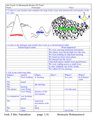 Student Activity Worksheet