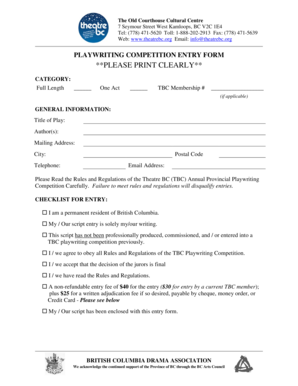 PLEASE PRINT CLEARLY - Netfirms