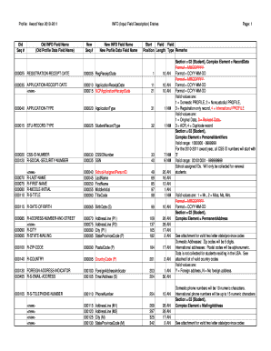 2010-2011 Student Profile Form