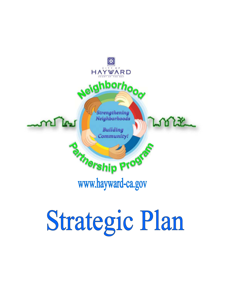 Neighborhood Partnership bProgramb Strategic Plan - City of HAYWARD Preview on Page 1.
