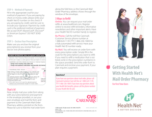 Healthnet Prescription Order Form