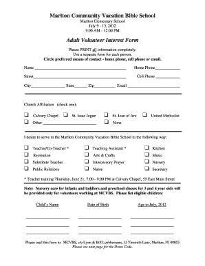 Form preview