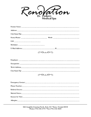 Form preview