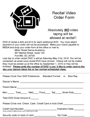 Form preview