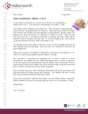 Dear Parents 2 July 2015 - Halterworth Primary School - halterworth hants sch