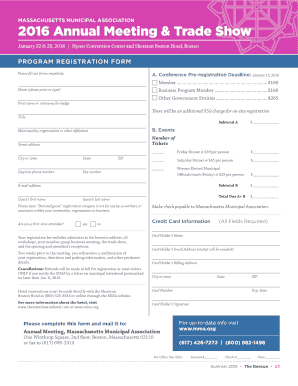 Download 2016 MMA Annual Meeting registration form - mma