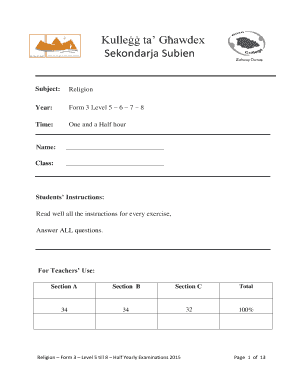 Form preview