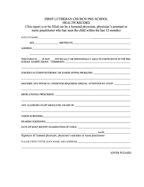 Form preview