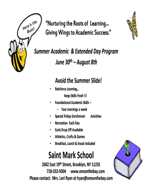 Avoid the Summer Slide - bsmsonthebaybbcomb