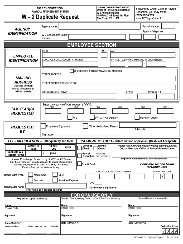 one centre street 2016 form Preview on Page 1