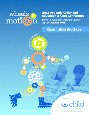 Registration brochure 2.indd - 2015 WA Early Childhood Education ...