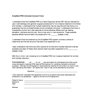 EndyMed PRO consent form - bMotykieMedSpab
