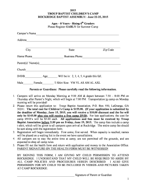 General evaluator script - Camp Application Forms 2015.doc - troupbaptist