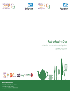Food for People in Crisis - Children, Young People and Families ... - cypfconsortium org