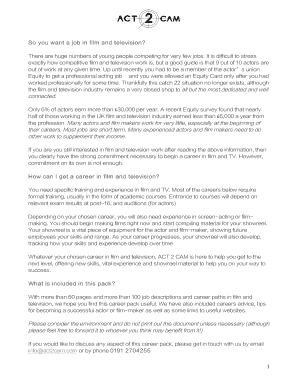 Printable Film Editor Contract Template Fill Out Top So You Want A Job In Film And Television