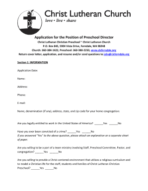 Form preview