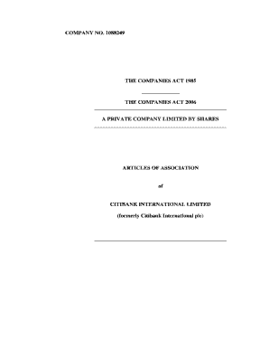 COMPANY NO 1088249 THE COMPANIES ACT 1985 THE COMPANIES - mn