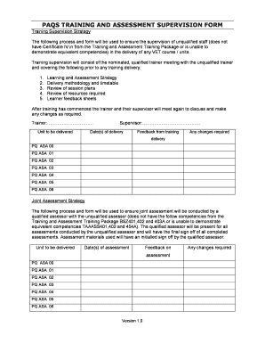 I 765ws sample - Training and Assessment Supervision Form - bPaQSb