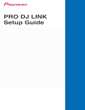 PRO DJ LINK Setup Guide - Pioneer DJ Support