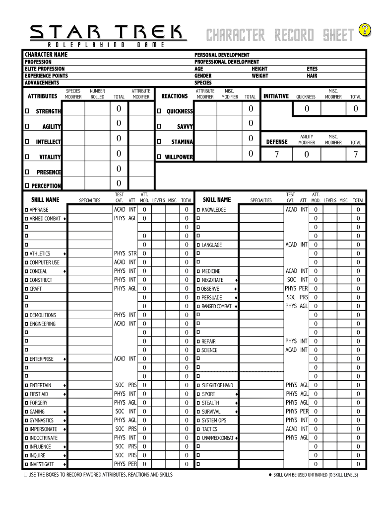 star trek rpg pdf Preview on Page 1.