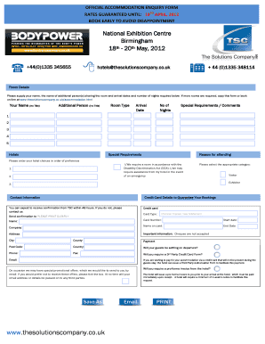 National Exhibition Centre Birmingham 18 - 20 th May 2012