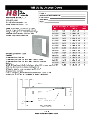 inuka order form hallmann llc sales pdffiller wb utility doors access