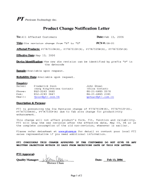 Contract Amendment Letter Sample from www.pdffiller.com