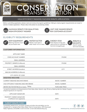 Page 1 HIGH EFFICIENCY WASHING MACHINE REBATE ...